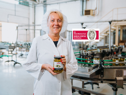 AHAC - PONOVNO PONOSNI PREJEMNIK POTRDILA IFS GLOBAL MARKETS FOOD 