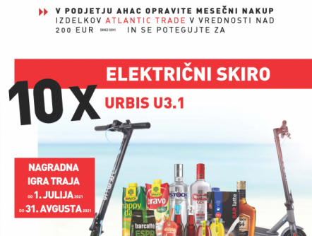 NAGRADNA IGRA: V POLETJE S SKIROJEM